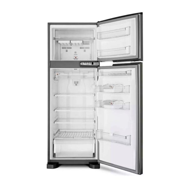 Geladeira / Refrigerador Duplex 352 litros Frost Free Inox - BRM39EKANA - Brastemp 110 V 4