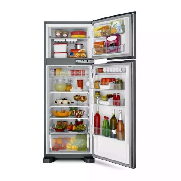 Geladeira / Refrigerador Duplex 352 litros Frost Free Inox - BRM39EKANA - Brastemp 110 V 5