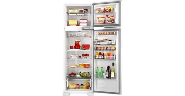 Geladeira / Refrigerador Duplex 378 litros Com Controle de Temperatura Frost Free Branco - BRM42EBBNA - Brastemp 220 V 5