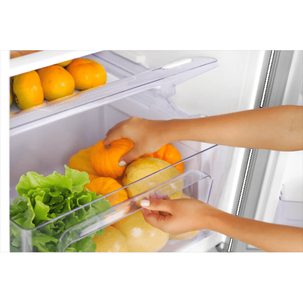 Geladeira / Refrigerador Duplex 382 litros Frost Free Branco - DF42 - Electrolux 220 V 6