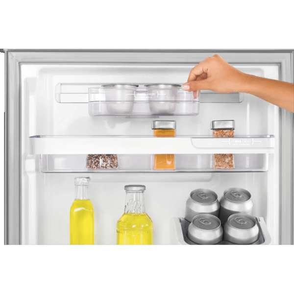 Geladeira / Refrigerador Duplex 382 litros Frost Free Inox Blue Touch DF42X - Electrolux 220 V 5