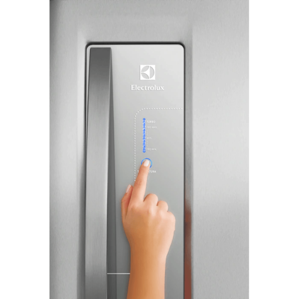 Geladeira / Refrigerador Duplex 382 litros Frost Free Inox Blue Touch DF42X - Electrolux 220 V 4