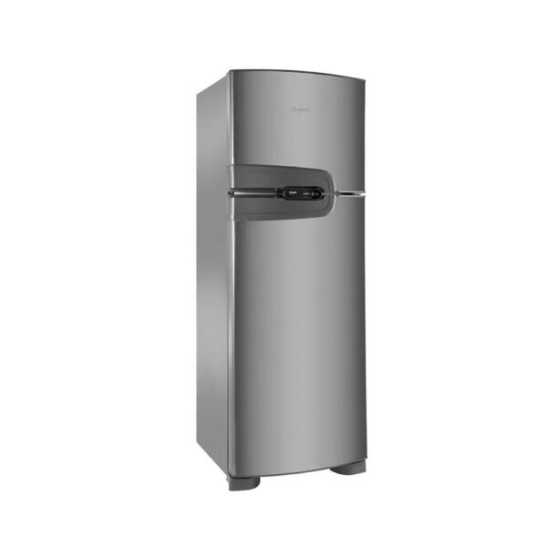 Geladeira / Refrigerador Duplex 386 litros Prateleira Dobrável Controle Externo Inox - CRM43NKANA - Consul 110 V 5