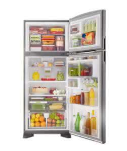 Geladeira / Refrigerador Duplex 405 litros Filtro Bem Estar Frutaria Inox - CRM52AKANA - Consul 110 V 15