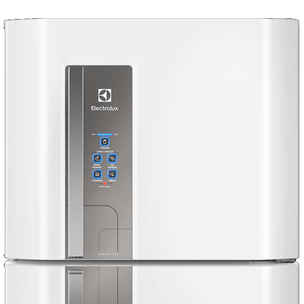 Geladeira / Refrigerador Duplex 427 litros Frost Free Branco Blue Touch DF53 - Electrolux 220 V 12