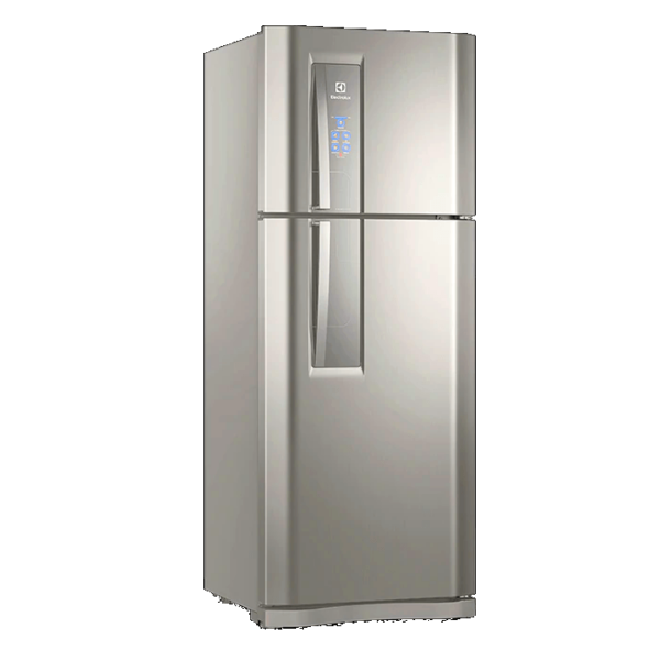 Geladeira / Refrigerador Duplex 427 litros Frost Free Inox Blue Touch DF53X Electrolux 110 V 4