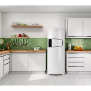 Geladeira / Refrigerador Duplex 437 litros Frost Free Branco - CRM55ABANA - Consul 110 V 20