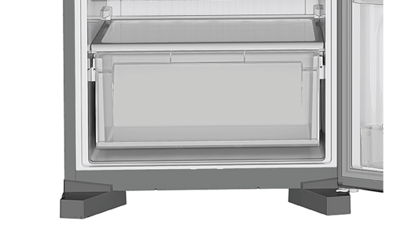 Geladeira / Refrigerador Duplex 450 litros Cycle Defrost Inox - CRD49AKANA - Consul 110 V 6