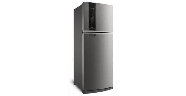 Geladeira / Refrigerador Duplex 462 litros Turbo Control Frost Free Inox - BRM56AKBNA - Brastemp 220 V 3