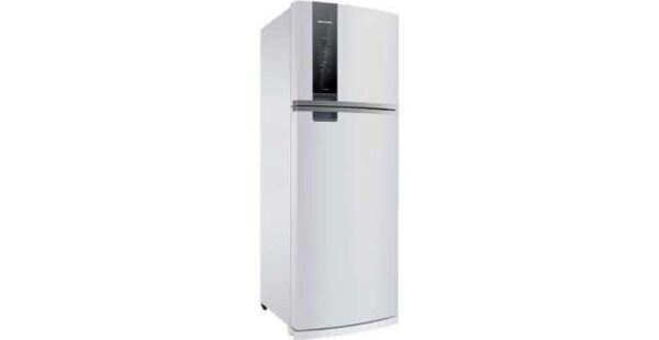 Geladeira / Refrigerador Duplex 478 litros Adega Freeze Control Frost Free Branco - BRM59ABANA - Brastemp 110 V 8