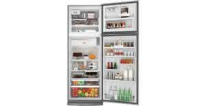 Geladeira / Refrigerador Duplex 478 litros Frost Free Inox - BRM59AKBNA - Brastemp 220 V 20