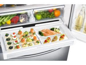 Geladeira / Refrigerador French Door 536 litros Inox - RF23HCEDBSR/AZ - Samsung 110 V 17