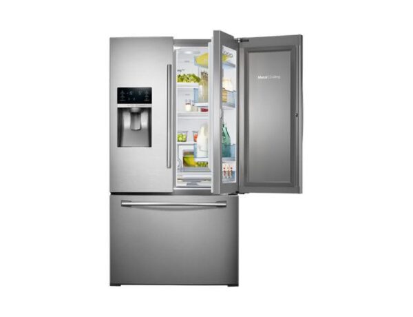Geladeira / Refrigerador French Door 665 litros Food Showcase Digital Inverter Inox RF28HDEDBSR/AZ - Samsung 110 V 2