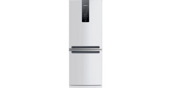 Geladeira / Refrigerador Inverse 443 litros Frost Free Turbo Ice Branco - BRE57ABBNA - Brastemp 220 V 7
