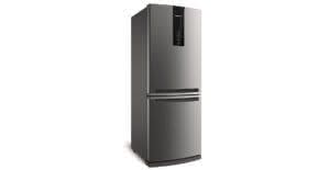 Geladeira / Refrigerador Inverse 443 litros Frost Free Inox - BRE57AKANA - Brastemp 110 V 8