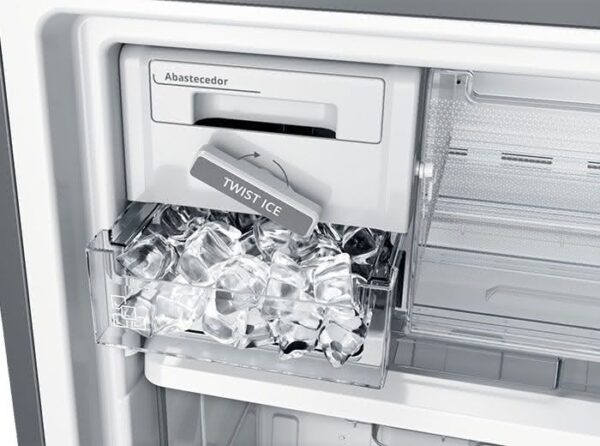 Geladeira / Refrigerador Inverse 460 litros Frost Free Inox - BRE59AKBNA - Brastemp 220 V 7