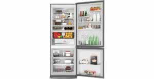 Geladeira / Refrigerador Inverse 460 litros Frost Free Inox - BRE59AKBNA - Brastemp 220 V 19