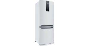 Geladeira / Refrigerador Inverse 478 litros Frost Free Com Adega Branco - BRE58ABANA - Brastemp 110 V 12
