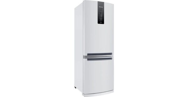 Geladeira / Refrigerador Inverse 478 litros Frost Free Com Adega Branco - BRE58ABANA - Brastemp 110 V 8