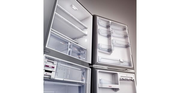 Geladeira / Refrigerador Inverse 573 litros Smart Ice Frost Free Inox - BRE80AKANA - Brastemp 110 V 7