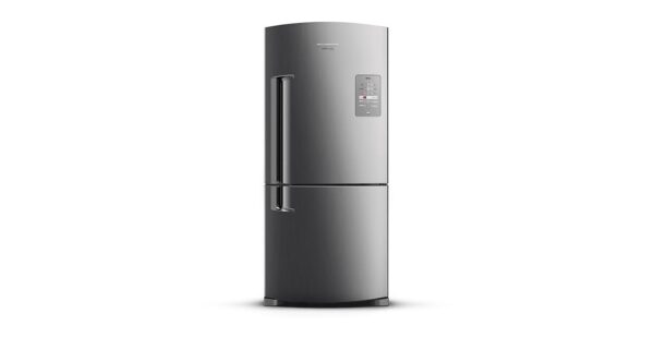 Geladeira / Refrigerador Inverse 573 litros Smart Ice Frost Free Inox - BRE80AKBNA - Brastemp 220 V 6