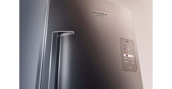 Geladeira / Refrigerador Inverse 573 litros Smart Ice Frost Free Inox - BRE80AKBNA - Brastemp 220 V 5