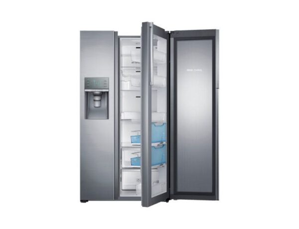Geladeira / Refrigerador Side by Side Food Showcase 765 litros Inox RH77H90507H/AZ - Samsung 110 V 14