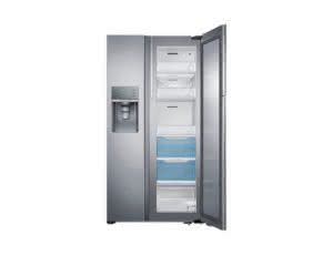 Geladeira / Refrigerador Side by Side Food Showcase 765 litros Inox RH77H90507H/AZ - Samsung 110 V 19