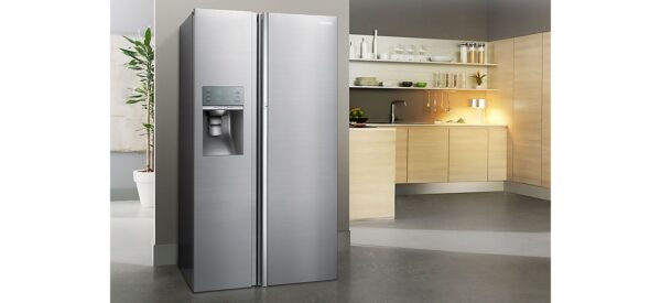Geladeira / Refrigerador Side by Side Food Showcase 765 litros Inox RH77H90507H/AZ - Samsung 110 V 7