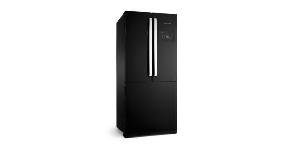 Geladeira / Refrigerador Side by Side Inverse Bottom 540 litros Frost Free Ice Maker Preto - BRO80AEBNA - Brastemp 220 V 3