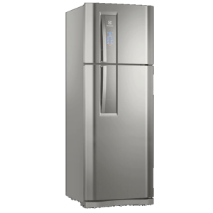 Geladeira / Refrigerador Duplex 459 litros Frost Free Inox Blue Touch DF54X - Electrolux 110 V 15