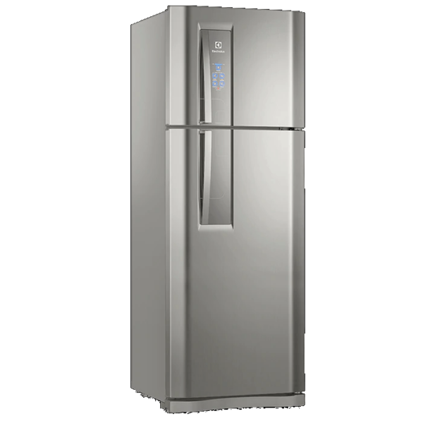 Geladeira / Refrigerador Duplex 459 litros Frost Free Inox Blue Touch DF54X - Electrolux 110 V 5