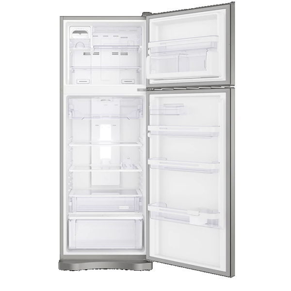 Geladeira / Refrigerador Duplex 459 litros Frost Free Inox Blue Touch DF54X - Electrolux 110 V 6