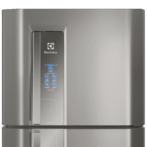Geladeira / Refrigerador Duplex 459 litros Frost Free Inox Blue Touch DF54X - Electrolux 110 V 13