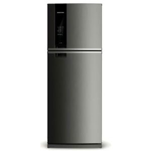 Geladeira / Refrigerador Duplex 462 litros Com Turbo Control Frost Free Inox - BRM56AKANA - Brastemp 110 V