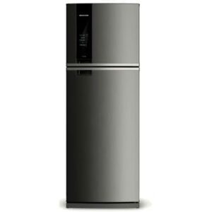 Geladeira / Refrigerador Duplex 500 litros Frost Free Inox - BRM57AKANA - Brastemp 110 V