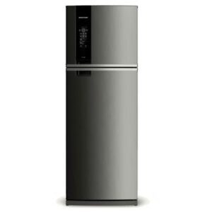 Geladeira / Refrigerador Duplex 500 litros Inox Turbo Ice Turbo Control e Sorveteira - BRM58AKANA - Brastemp 110 V