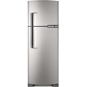 Geladeira / Refrigerador Duplex 352 litros Frost Free Inox - BRM39EKANA - Brastemp 110 V