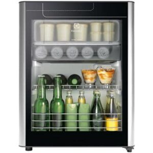 Frigobar 79 litros Degelo Manual Vidro - RV80 - Electrolux 220 V