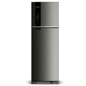 Geladeira / Refrigerador Duplex 400 litros Frost Free Inox - BRM53HKBNA - Brastemp 220 V