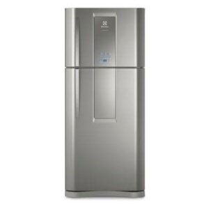 Geladeira / Refrigerador Duplex 553 litros Frost Free Inox Blue Touch DF82X Electrolux 220 V