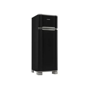Geladeira / Refrigerador Duplex 276 litros Degelo Manual Preto - RCD34 - Esmaltec 220 V