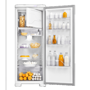 Geladeira / Refrigerador 323 litros Frost Free Branco Painel Blue Touch RFE39 - Electrolux 110 V 12