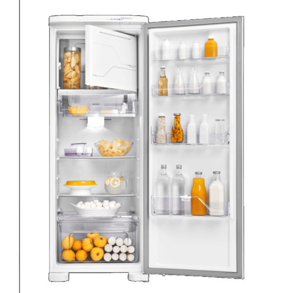 Geladeira / Refrigerador 323 litros Frost Free Branco Painel Blue Touch RFE39 - Electrolux 220 V 4