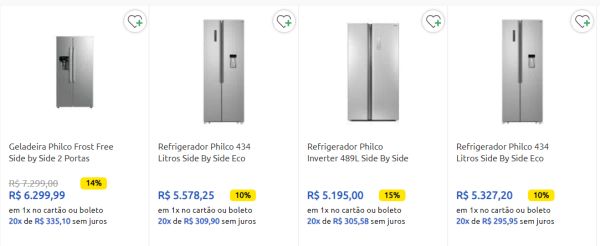 O menor preço em geladeiras Philco 2