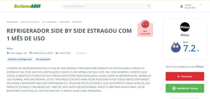 O menor preço em geladeiras Philco 4