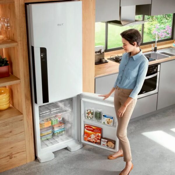 Geladeira / Refrigerador Inverse CRE44ABANA Consul 397 litros Branca 220 V 3