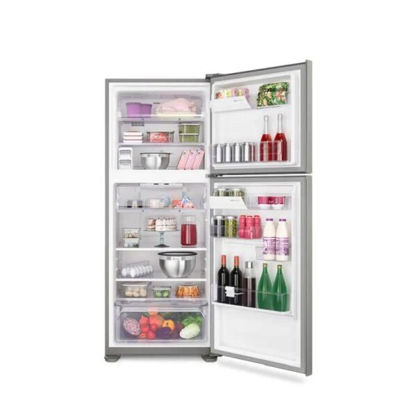 Geladeira / Refrigerador Duplex 431 litros TF55S Electrolux Frost Free Inox 220 V 2
