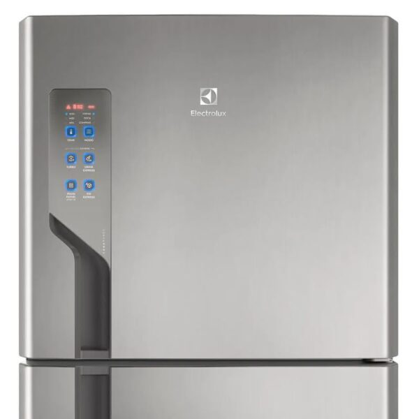 Geladeira / Refrigerador Duplex 431 litros TF55S Electrolux Frost Free Inox 220 V 3