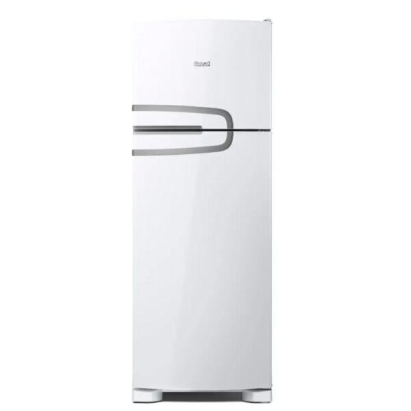 Geladeira / Refrigerador Duplex CRM39AB Consul Frost Free 340 litros Branca com Prateleiras Altura Flex 220 V 1
